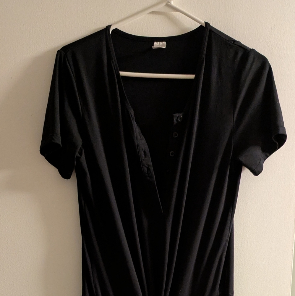Senita Athletics Black Jumpsuit